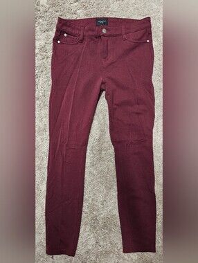 Celebrity Pink Women's Burgundy Jeggings